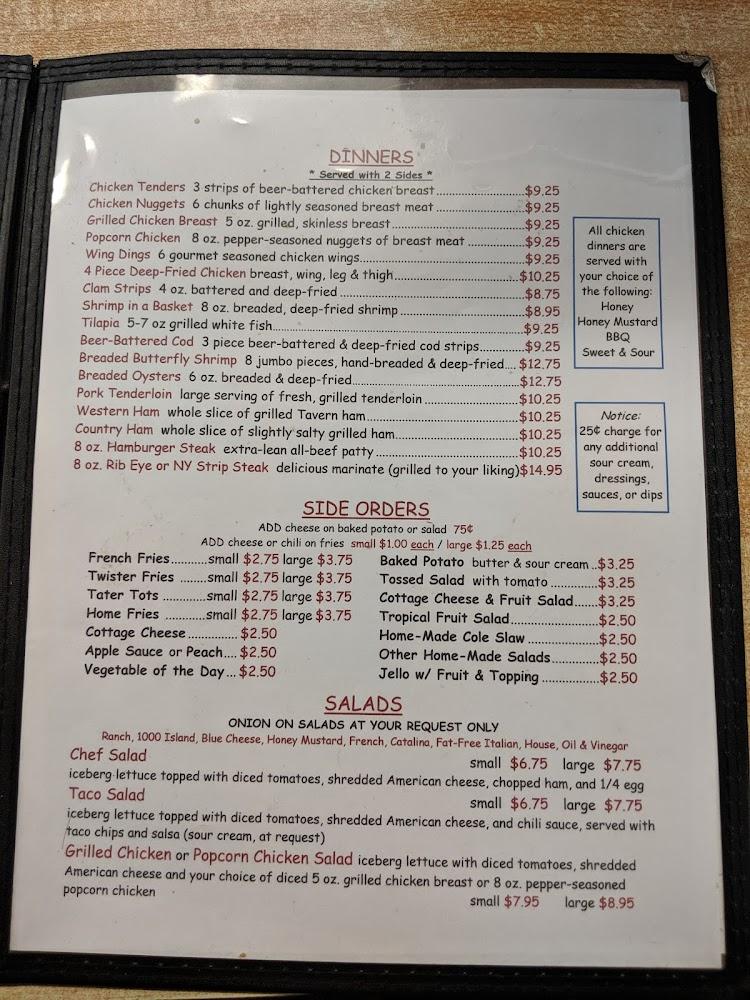 Korner Shop Cafe Menu image 2